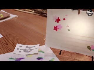 Making japanese paper washi