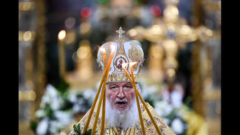 Live moskau – patriarch kirill leitet orthodoxe weihnachtsmesse