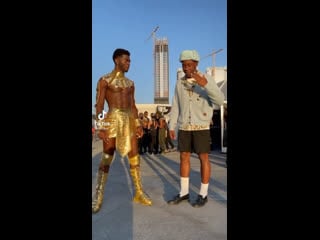 Tyler, the creator и lil nas x фотографируются🕺🏾🕺🏾