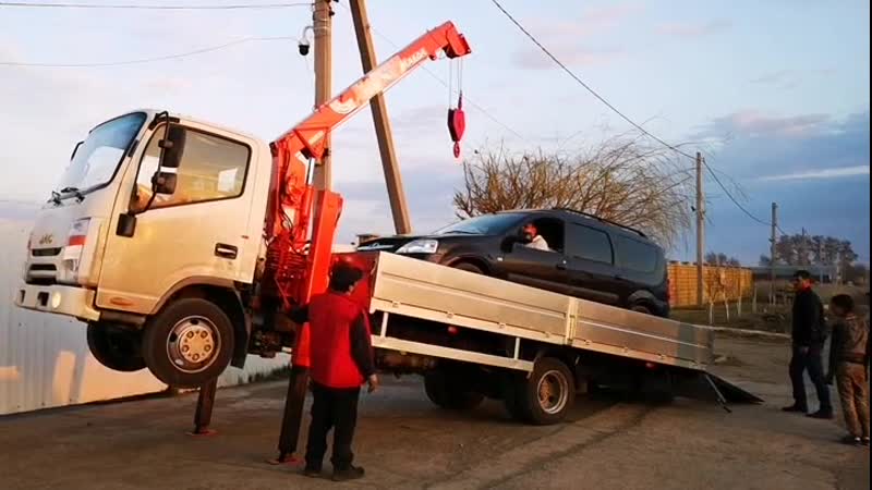 Jac n56 самогруз эвакуатор