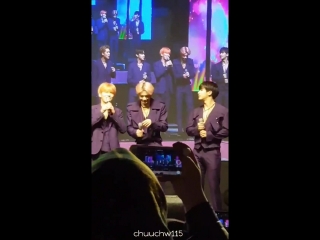 [180408] monsta x talk @ geumcheon harmony cherry blossom festival