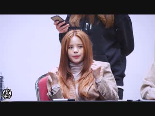 190202 씨엘씨 손 직캠[4k60p] 팬사인회 영상 no 1 clc sorn fancam @상암팬사인회 kbs미디어센터 by 천둥