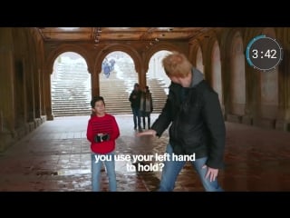 Sls bonus 10 minute photo challenge in snowy central park (so you think you can danc