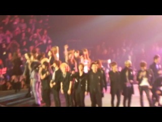 [fancam] 111126 mgm kpop masters ending