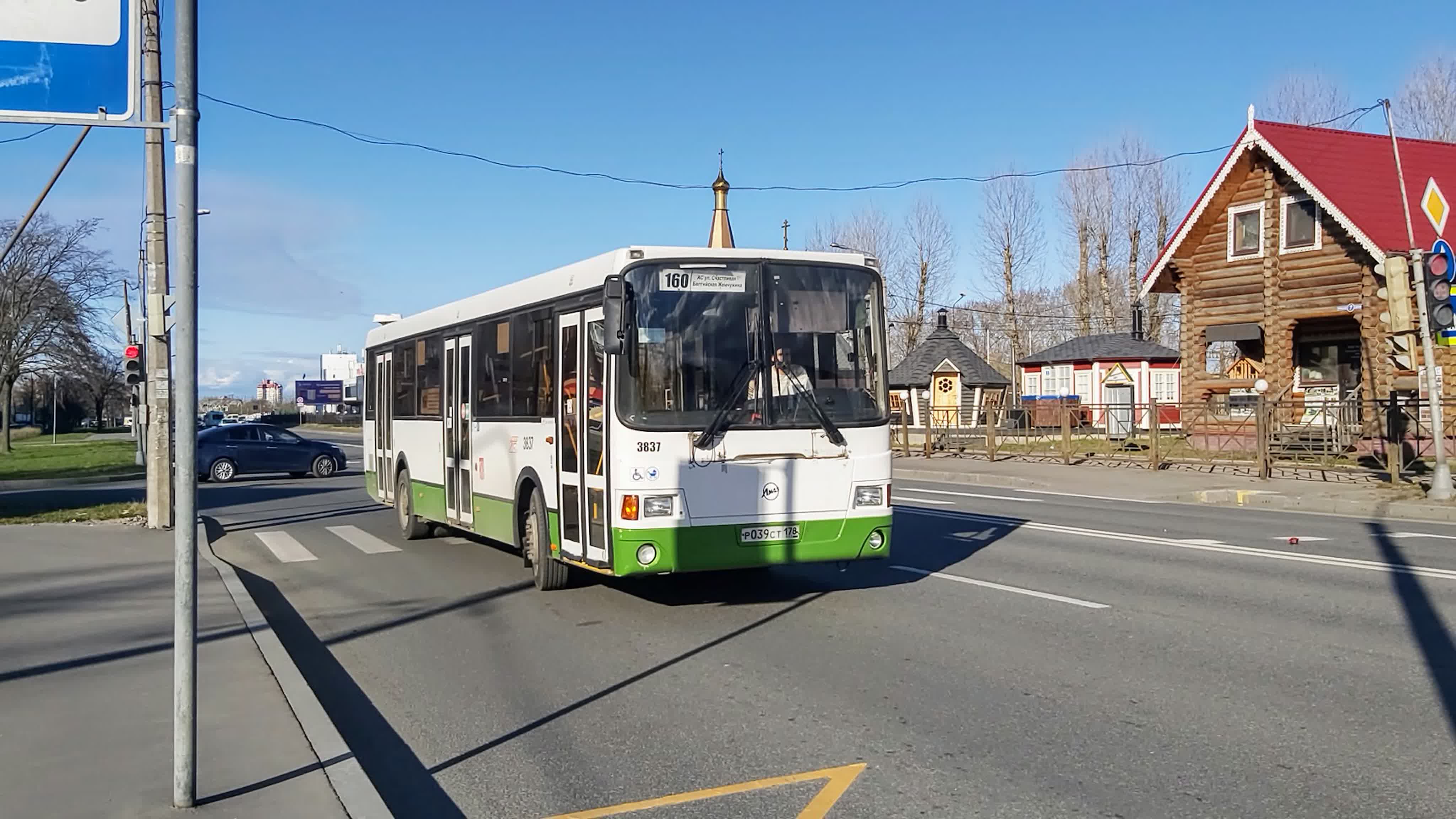 Автобус, маршрут №160 санкт петербург