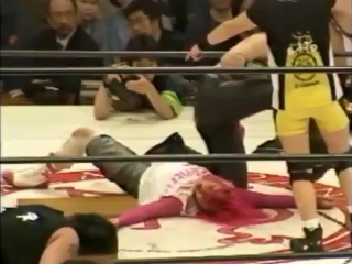 D fix (mayumi ozaki, kaoru) vs sakura hirota, chigusa nagayo aaaw tag