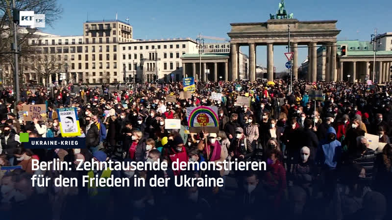 Berlin zehntausende demonstrieren für den frieden in der ukraine