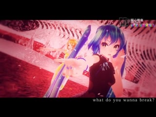 Megurine luka & kagamine rin & hatsune miku & gumi & ia jumping at shadows