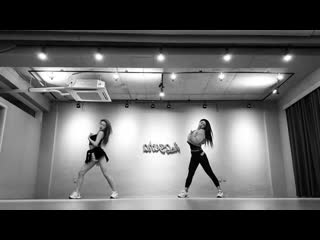 Laysha goeun & chaejin dance video