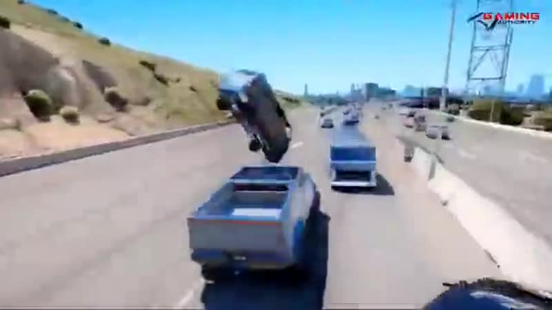 Тesla cybertruck в gta
