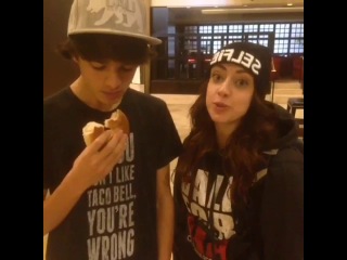 Brent rivera she does it very good! haha w/ anna clendening #vine