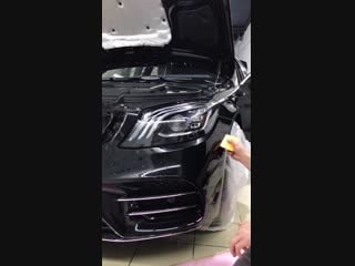 Ufaplenka оклейка mercedes s class (w222)