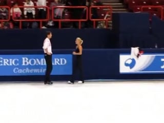 Trophee eric bompard 2011,тренироа кп