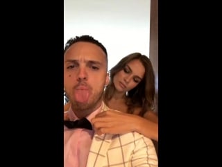 20/05 josephine skriver and alexander de leon via @bohnes instagram story