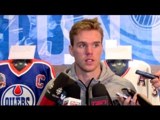 Raw | mcdavid on camp day 1