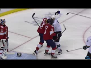 Evander kane instigates a fight with mackenzie weegar