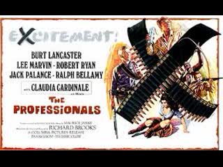 The professionals (1966) 1080p burt lancaster, lee marvin, robert ryan, jack palance, claudia cardinale, ralph bellamy