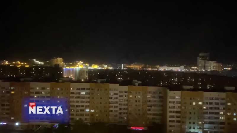 Минск после закрытия избирательных участков вспышки световых гранат