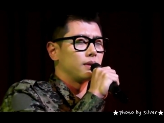 Park hyo shin 111019 snow flower military band concert 박효신