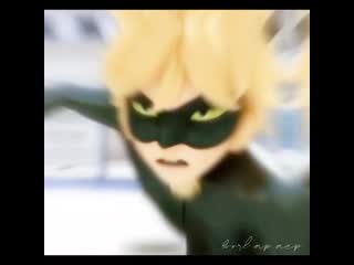 Adrien agreste x cat noir x luka couffaine edit