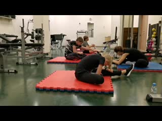 Растяжка с тренером филиала дпш