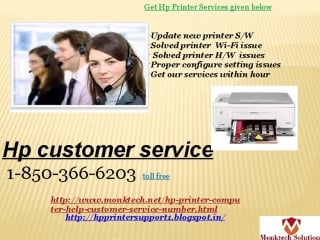 Is there any specific time to take help from hp customer service 1 850 366 6203