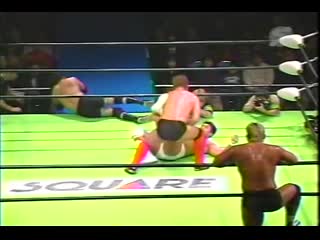 Mitsuharu misawa/yoshinari ogawa/daisuke ikeda vs jun akiyama/takao omori/yoshihiro takayama