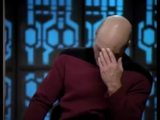 Picard facepalm startrek (meme) (clip)