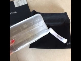 Chanel кошелёк вживую! видео заказа🛍🛍