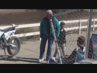 80 year old grandpa earl shreds dirt bike
