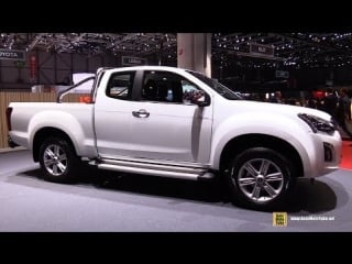 2018 isuzu d max exterior and interior walkaround 2018 geneva motor show