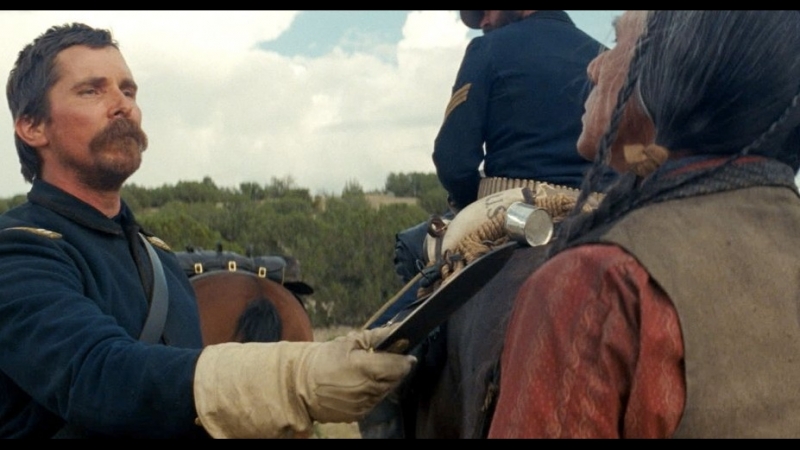 Кристиан бейл в отличный фильм боевик (вестерн) **недруги**