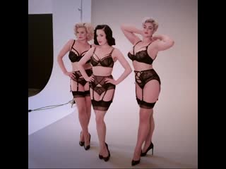 Dita von teese stefania ferrario gia