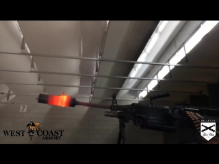 Suppressor meltdown! 700 round burst through an m249 saw!