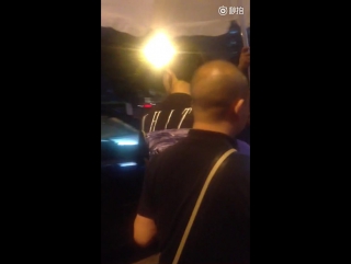 [fancam] 150922 #ztao filming charming daddy