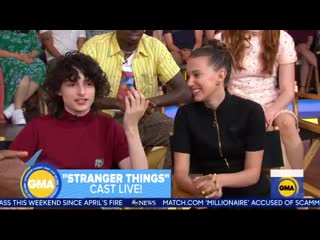 This season of strangerthings3 is not for the faint of heart, the cast tells @gma we can