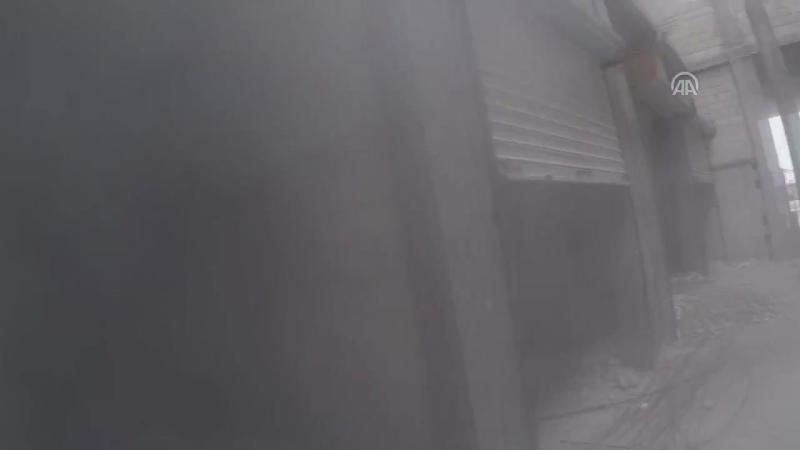 Видео гопро из сирийского джиндереса