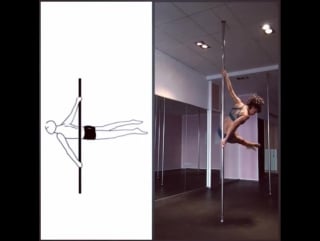 Split grip reverse plank legs open