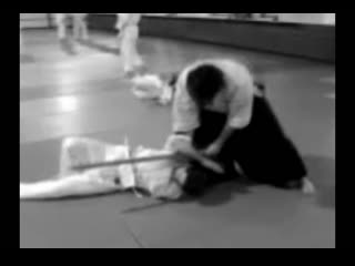 Buki waza ryote dori shiho nage omote, ura