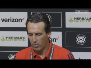 Emery on transfers says we will only sign players that improve the team we won’t move for our plan b or 2nd choice pla