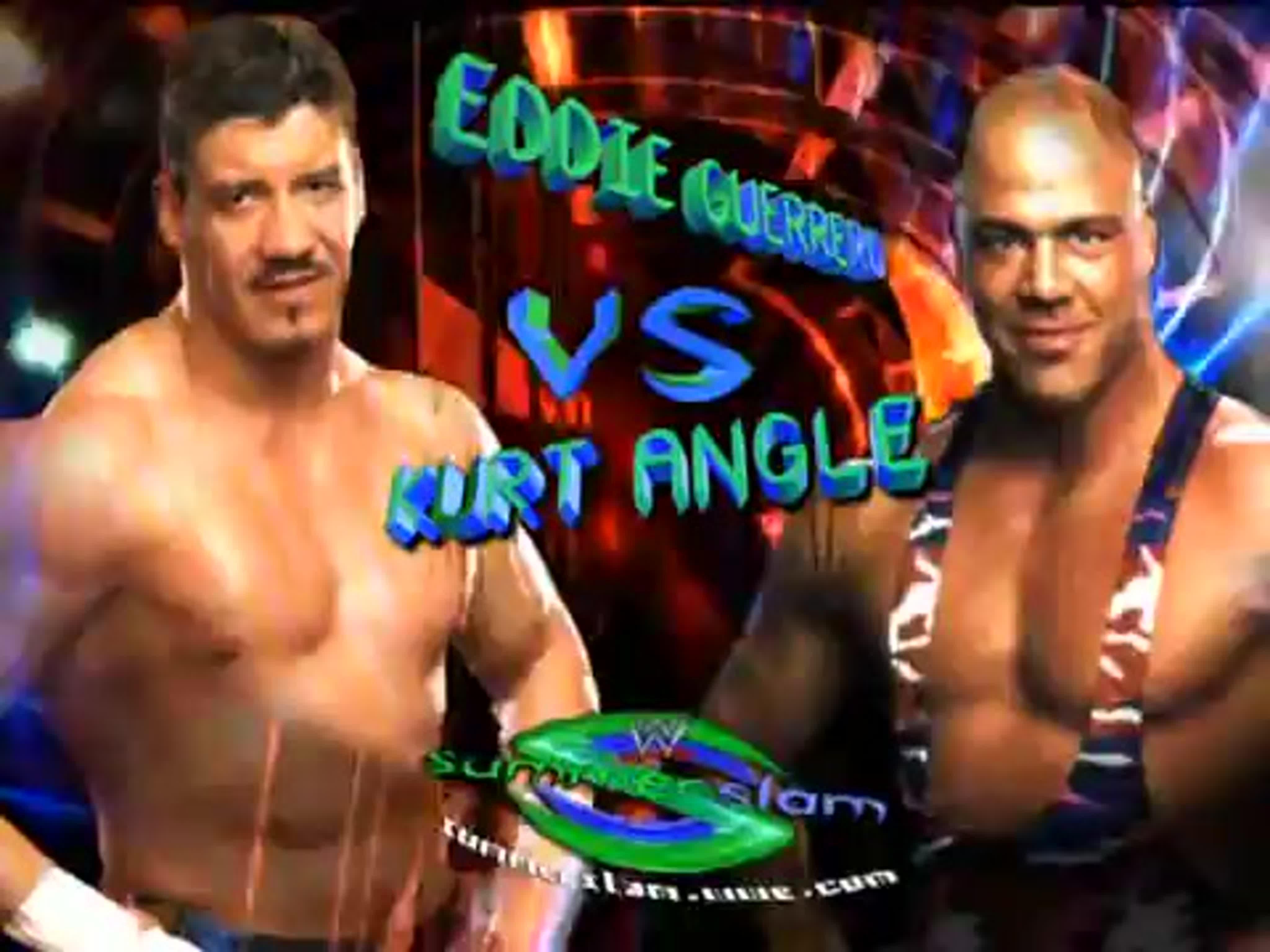 Kurt angle vs eddie guerrero (summerslam 2004)