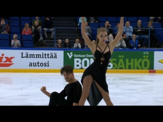 Alexandra stepanova / ivan bukin fd finlandia trophy 2018