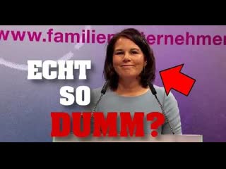 Annalena baerbock oder die herrschaft der dummen in deutschland