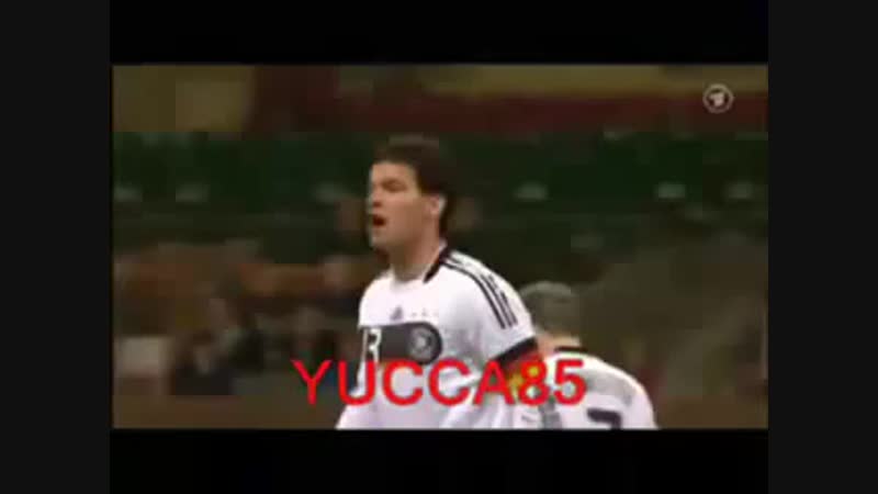 Ballack und poldi