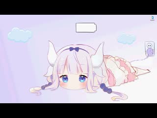 Kanna kamui на подзарядке живые обои для wallpaper engine