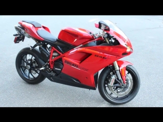 Ducati 848 evo with full termignoni exhaust hd