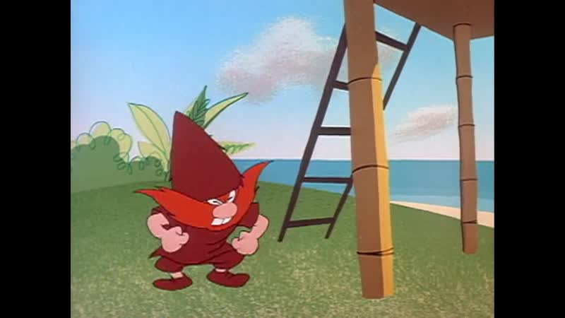 Yosemite sam rabbitson crusoe (1956)