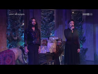 Licht ins dunkel 24 12 2017 starweihnacht mit alfons haider conchita, ina reg