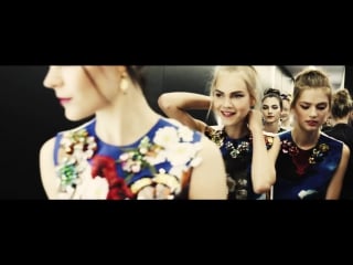 Dolcegabbana womens summer 2016 fashion show the backstage