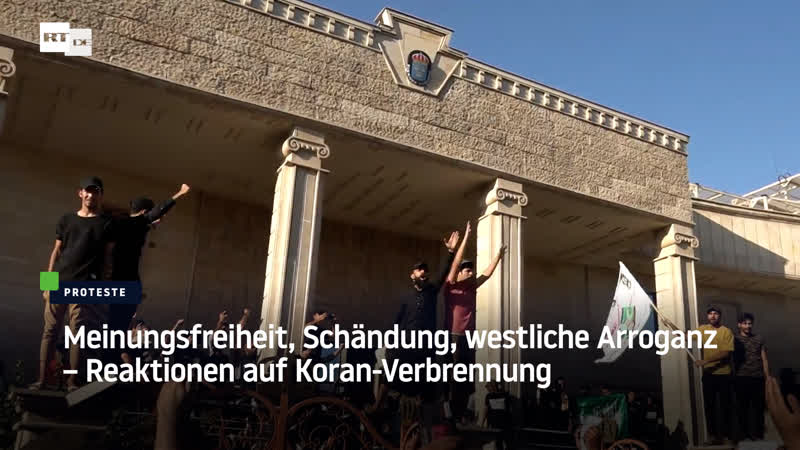 Meinungsfreiheit, schändung, westliche arroganz – reaktionen auf koran verbrennung